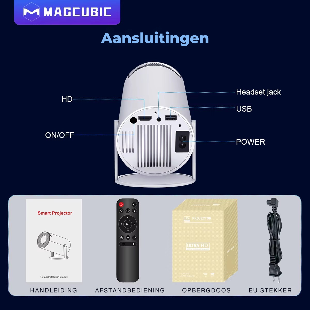 Magcubic Pro™ - Mini Beamer