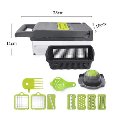 🥗 SliceMaster Pro – Coupe-légumes 16 en 1