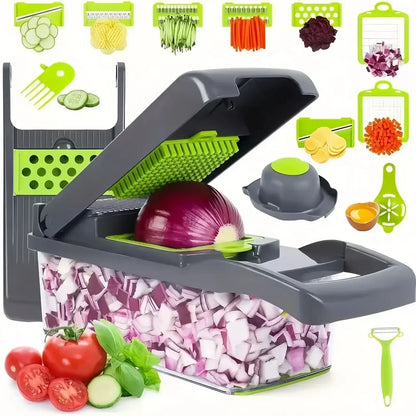🥗 SliceMaster Pro – Coupe-légumes 16 en 1